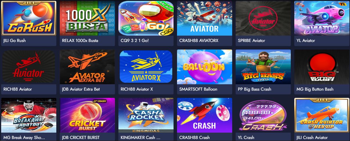 different-crash-games